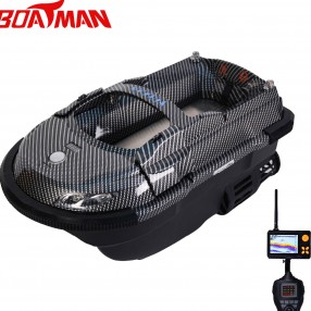 Łódka Zanętowa Boatman Vulcan Sonar Carbon - Echosonda SN4