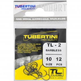 Haczyki Tubertini Serie TL-2 Barbed - 14 (12 szt.)