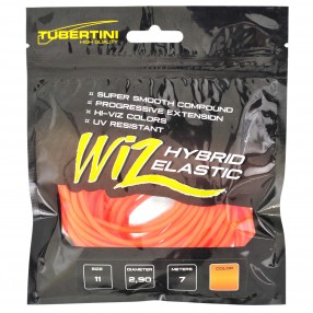 Guma Do Tyczki Tubertini Wiz Hybrid Elastic 2,90mm Fluo Pomarańczowa 7m