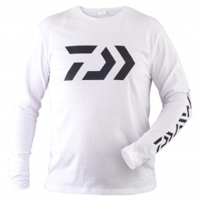 Koszulka Daiwa D-VEC Ls Shirt White - XXL