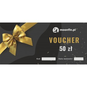 Voucher Podarunkowy/ Bon Podarunkowy/ Karta Podarunkowa 50 zł Moonfin.pl