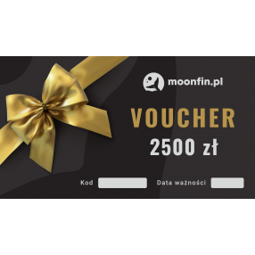 Voucher Podarunkowy/ Bon Podarunkowy/ Karta Podarunkowa 2500 zł Moonfin.pl