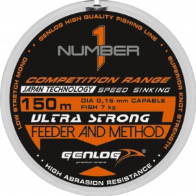Żyłka Genlog Number One Feeder And Method 0.18mm 150m